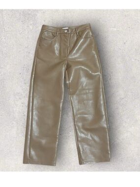 Aritzia Wilfred Melina faux leather pants